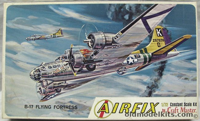 Airfix 1/72 Boeing B-17 Flying Fortress Craftmaster Issue, 1506-150 plastic model kit